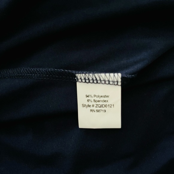 NWT beautiful NY Collection Navy maxi dress 3X plus size. Stretchy. Brand new. - Picture 8 of 10